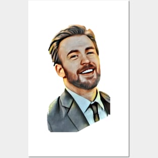 Chris evans Posters and Art